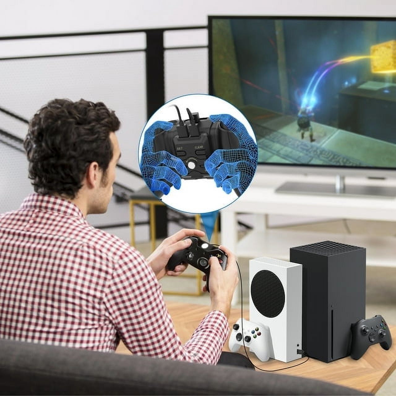 Paddles for ,  Controller Paddles, Controller Back Button Attachment Fit for  Series X/ S,  One,  One S/ X Controller, Black